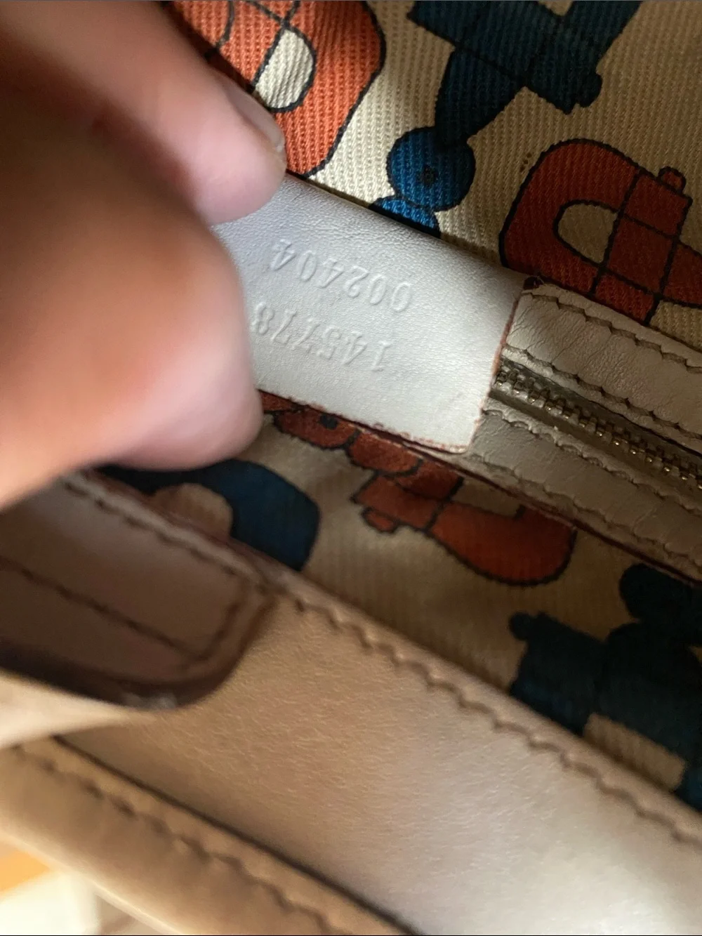 Gucci Beige Monogram Hobo Bag with Gold Hardware